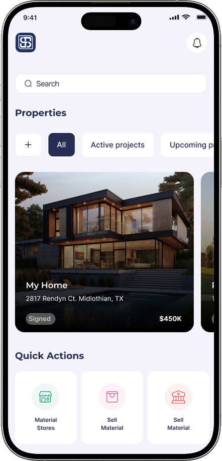 App screen
