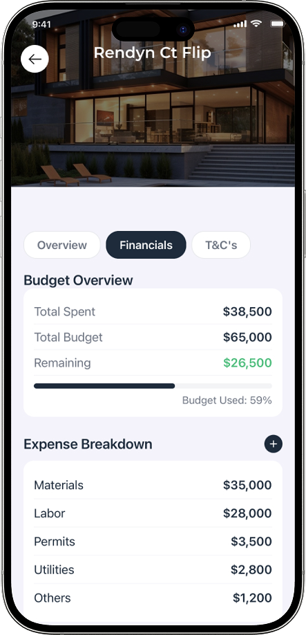 App screen