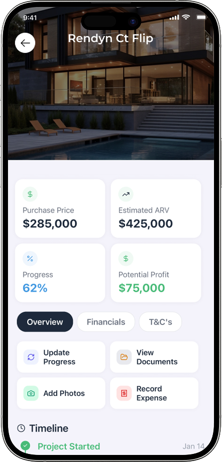App screen